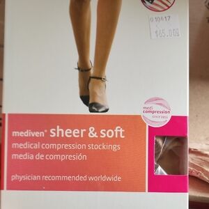 Sheer & Soft Compression Stockings - Wheat 20-30mmHg